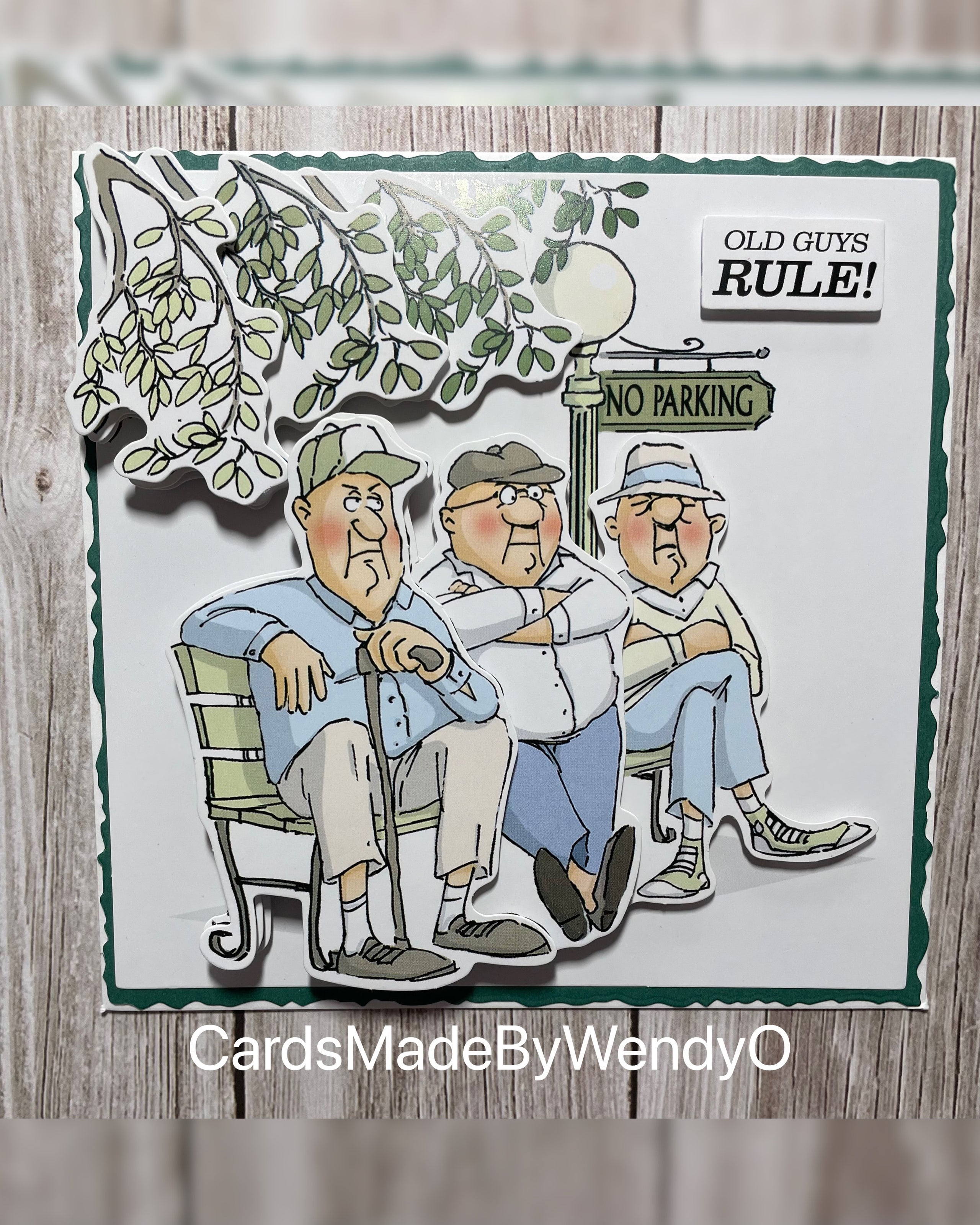 Cartoon Seniors | Old Guys Rule! | Cards Made By WendyO